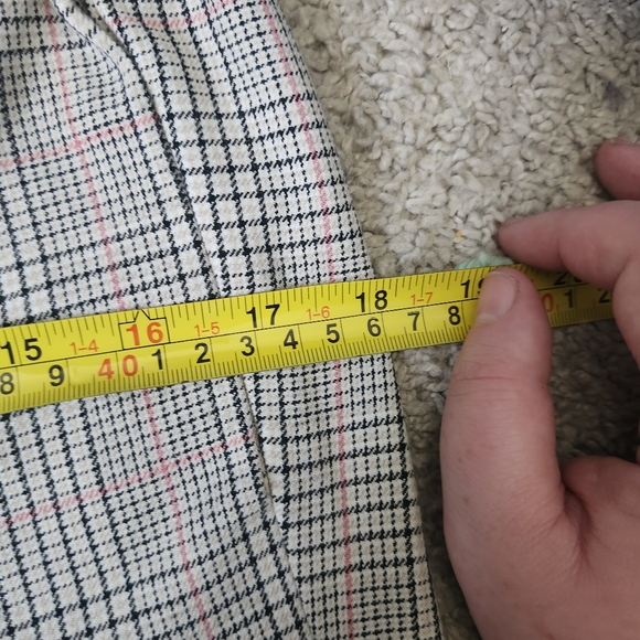 C by One Plaid Drawstring Pants – Size Small – Light Academia Minimalist - Picture 7 of 11